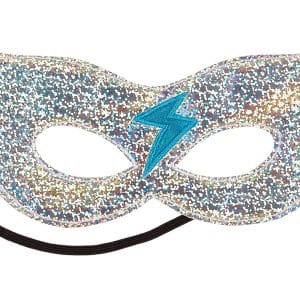 Super hero Masker zilver