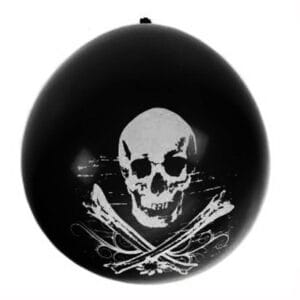 Ballonnen skelet - Halloween - 8 stuks
