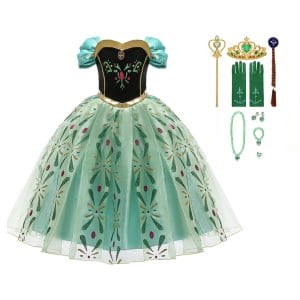 Frozen Anna jurk + accessoires