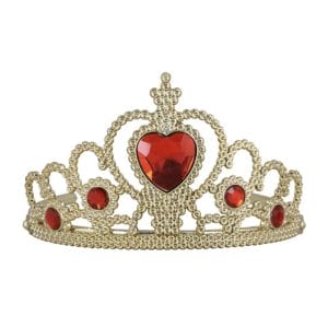 Prinsessen kroon rood - goud