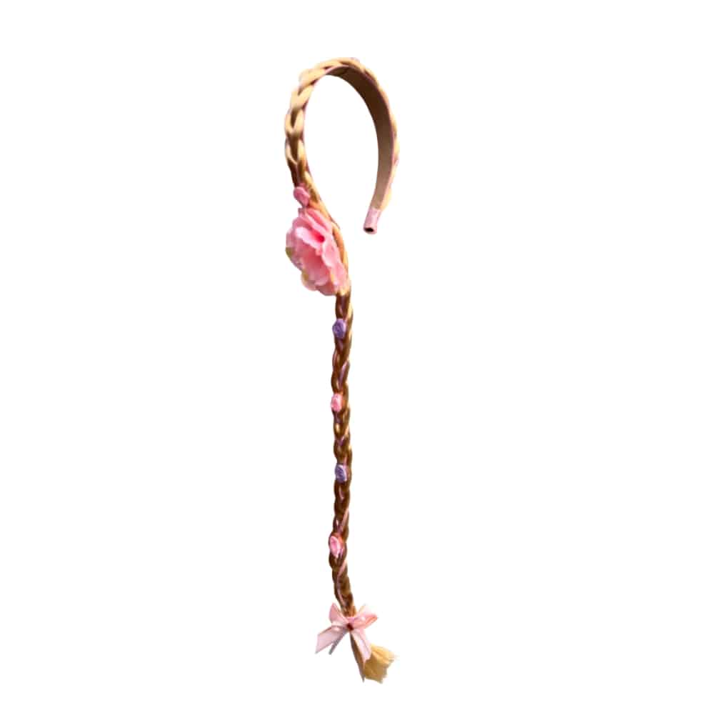 Rapunzel haarband roze