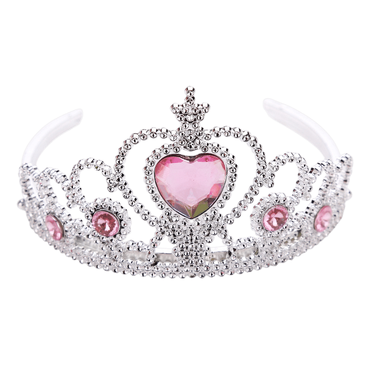 Tiara / kroon roze