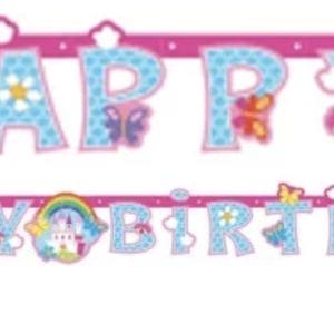 Unicorn Slinger - Happy Birthday - Banner