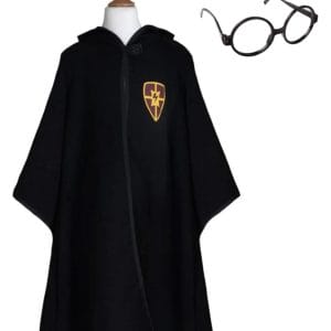 Harry Potter - Tovenaars cape kind + bril