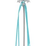 Toverstaf blauw met lint