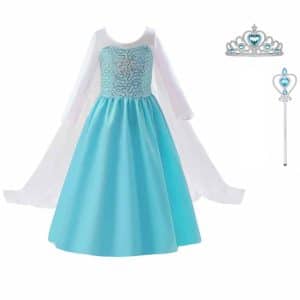 Frozen elsa jurk blauw