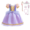 Rapunzel prinsessenjurk met accessoires roze