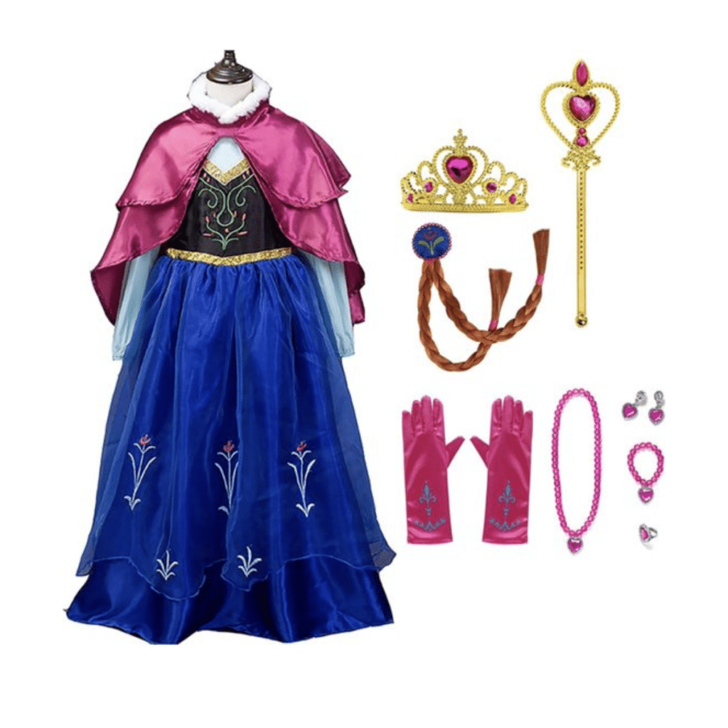 Prinsessenjurk Frozen Anna