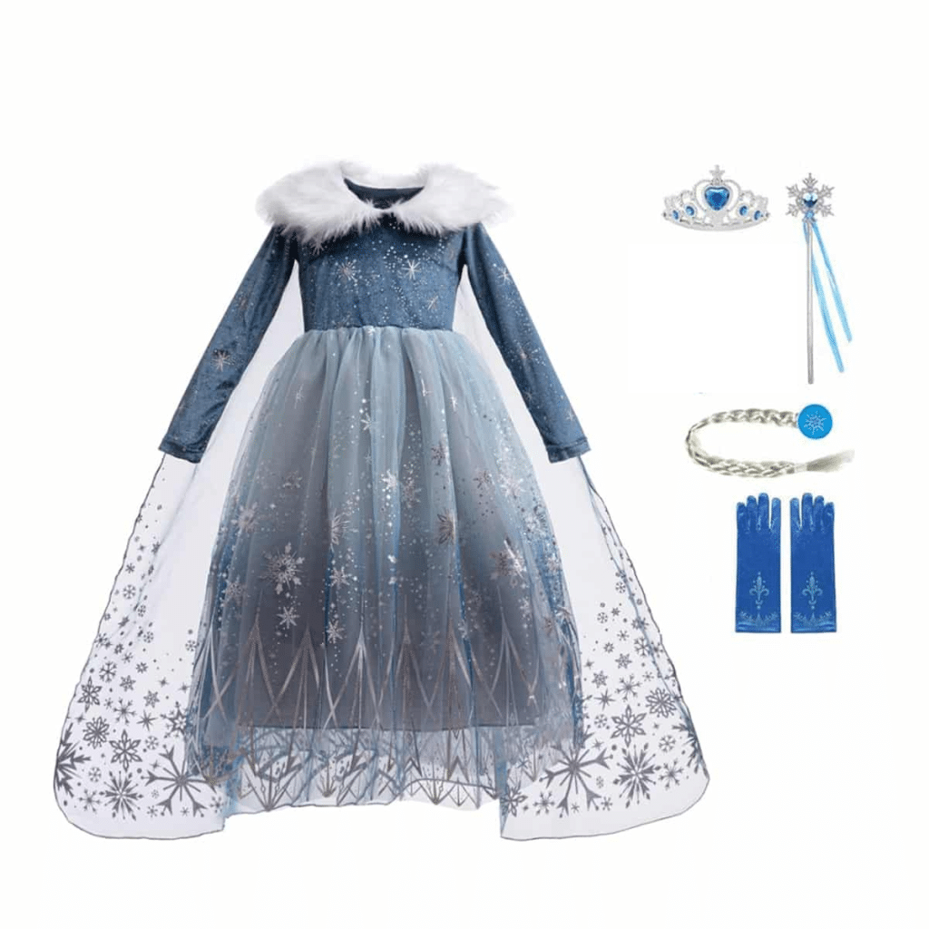 Frozen elsa jurk deluxe