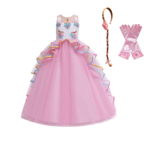 Unicorn prinsessenjurk met accessoires