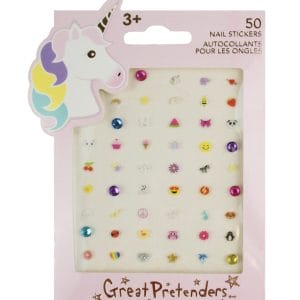 Nagelstickers Unicorn - 50 stuks