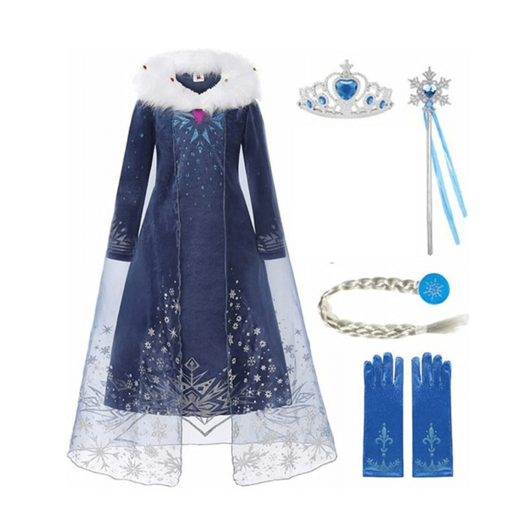 Frozen Elsa winterjurk