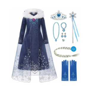 Luxe elsa winter jurk