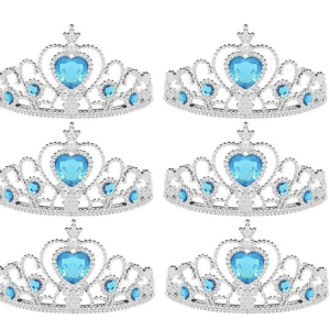 Prinsessenkroon - 6 stuks - Tiara - Prinsessenfeest