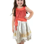 Little Adventures Vaiana - Moana prinsessenjurk - maat 3-5 jaar