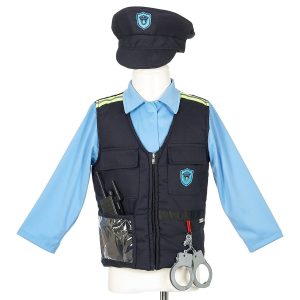 Souza! - Verkleedset Politiepak (5-delig) 4 - 7 jaar