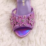 Prinsessenschoenen - Livia - Paars + toverstaf/kroon