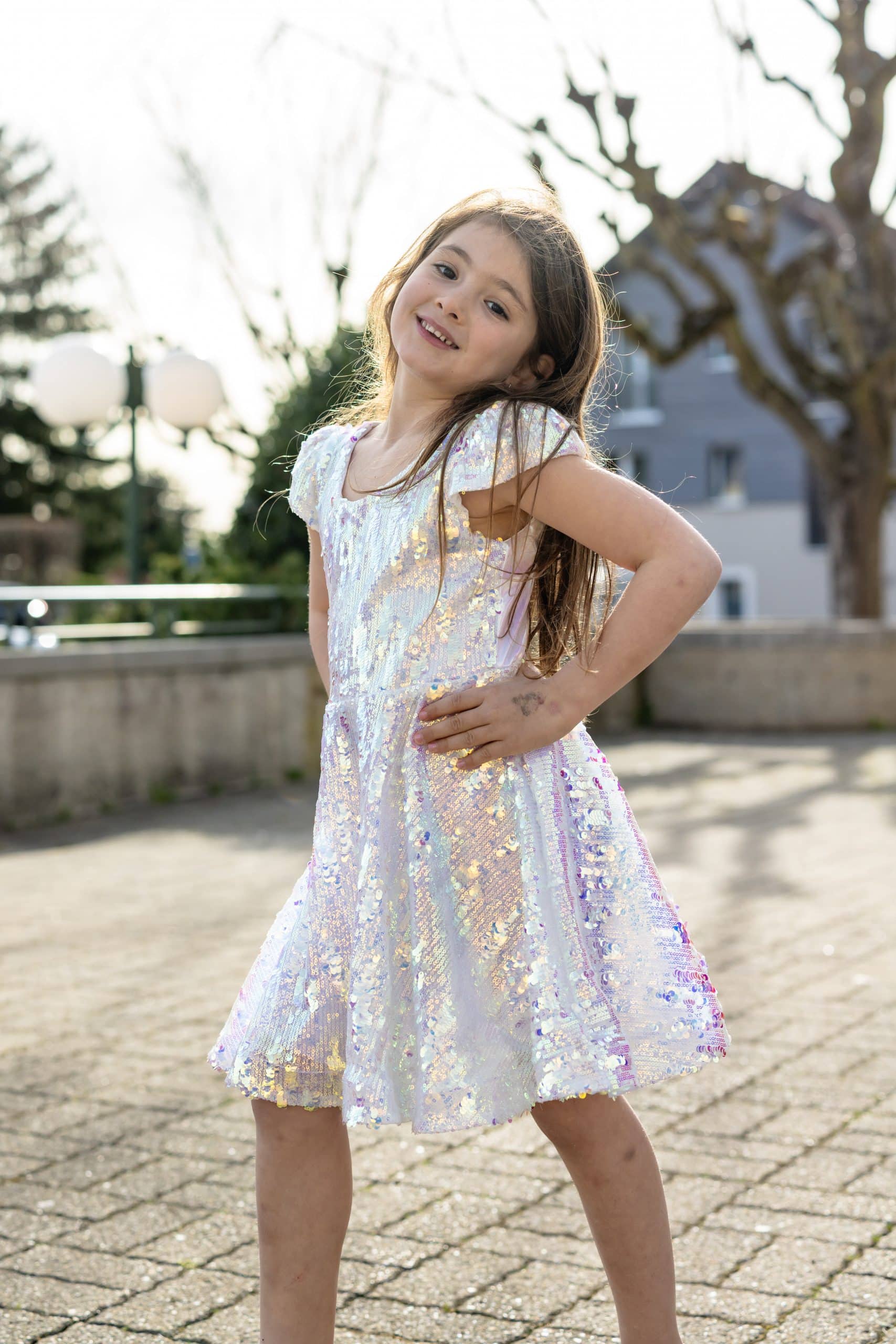 Pailletten Showqueen Jurk