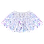 Great Pretenders - Zilver pailletten rok - 4-6 jaar