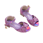 Prinsessenschoenen - Livia - Paars + toverstaf/kroon