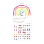 Plakoorbellen Regenboog  - 30 paar