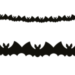 Halloween vleermuizen slinger 3 meter