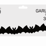 Halloween vleermuizen slinger 3 meter