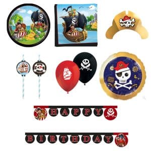 Piraten - voordeelpakket - kinderfeestje - 71 stuks