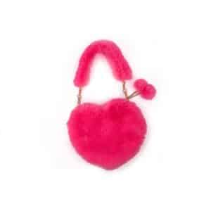Hartje tas roze