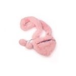 Great Pretenders - Lichtroze fluffy hartvormige tas met rits