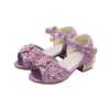 Prinsessenschoenen Livia met hakjes paars