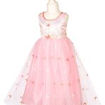 Roze prinsessenjurk meisje