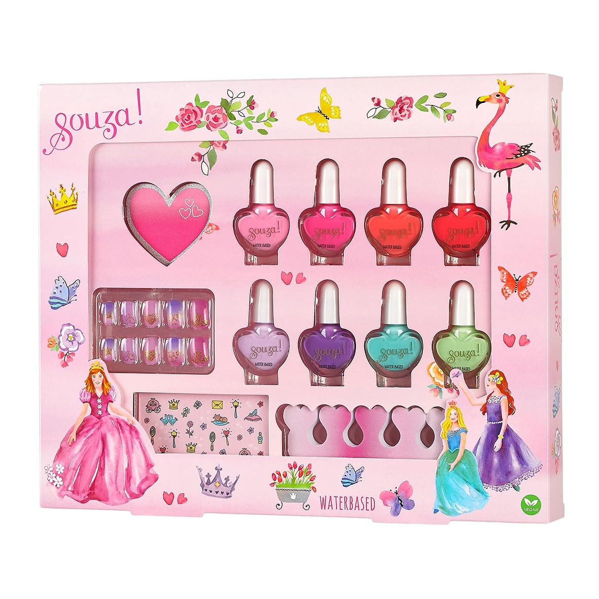 Souza! - Prinsessen nagelset - 12 delig set