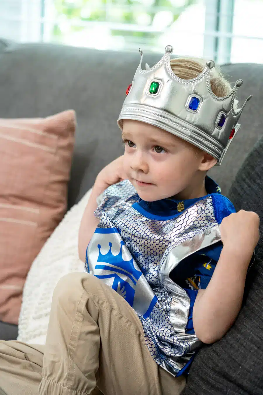 Little Adventures - Ridder kroon - zilver - 3-8 jaar - Afbeelding 3