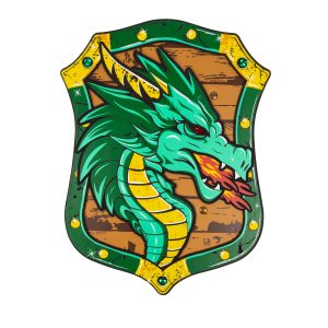 Great Pretenders - Ridder/draak schild