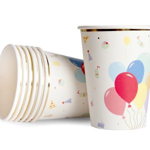 Happy Birthday bekers www.prinsessenjurk.nl