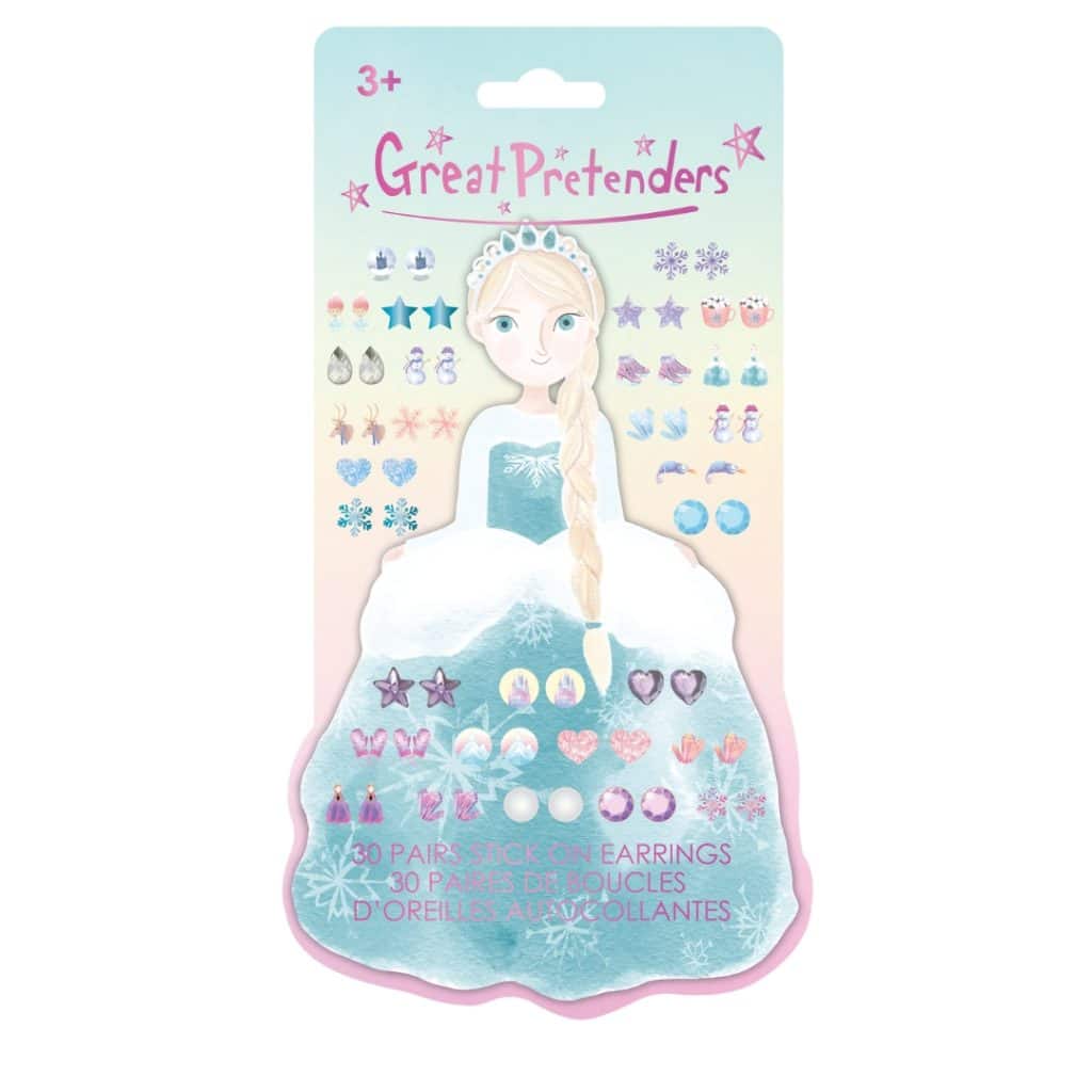 Plak oorbellen prinses