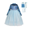Frozen Elsa winterjurk met accessoires