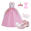 Eenhoorn pakket met prinsessenschoenen en accessoires