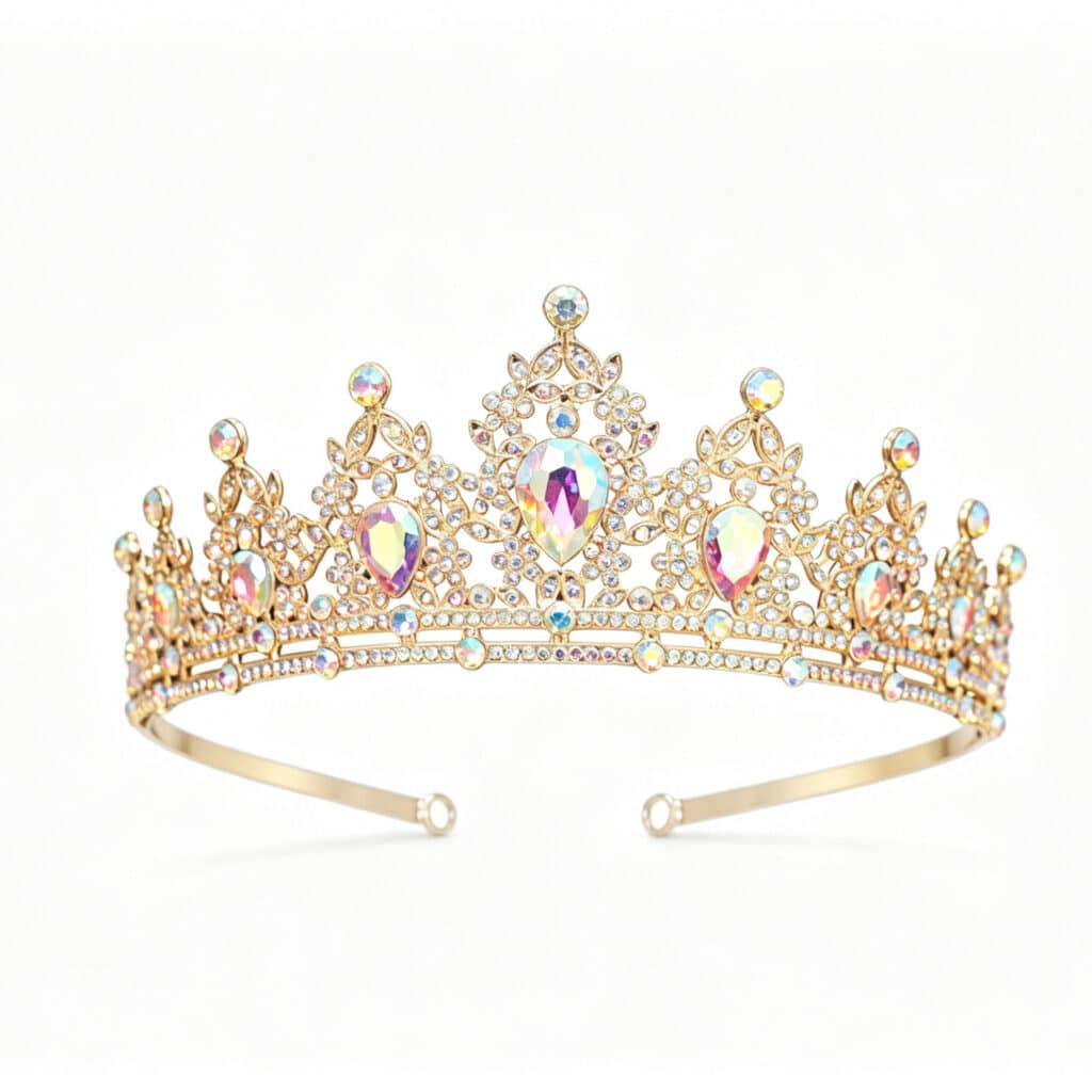 Tiara goud Isadora