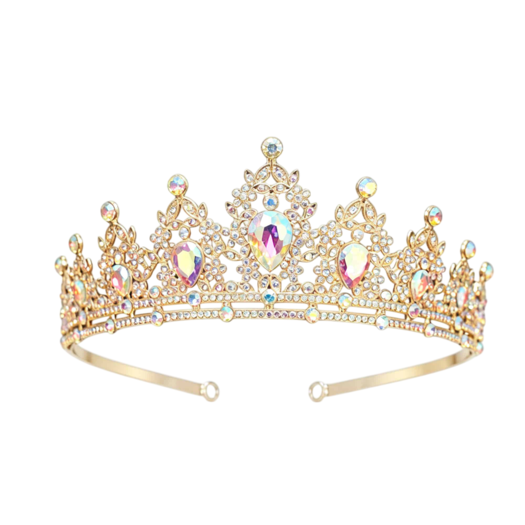 Tiara goud Isadora