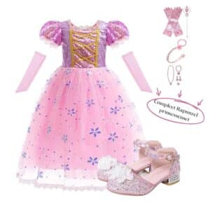 Roze Rapunzel prinsessenpakket