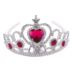 Tiara / kroon fuchsia